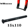 Bike Thru Axle 15x100mm/15x11<wbr/>0mm 15x100mm Bike 15x110mm Bicycle