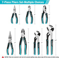 DURATECH 7-Piece Pliers Set with Rolling Pouch by DURATECH