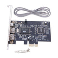 3 Ports 1394a Firewire Expansion Card Express 1x To External Ieee
