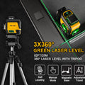 Prexiso 82 Ft 3x360° Self Leveling Laser Level | Built Supply Co