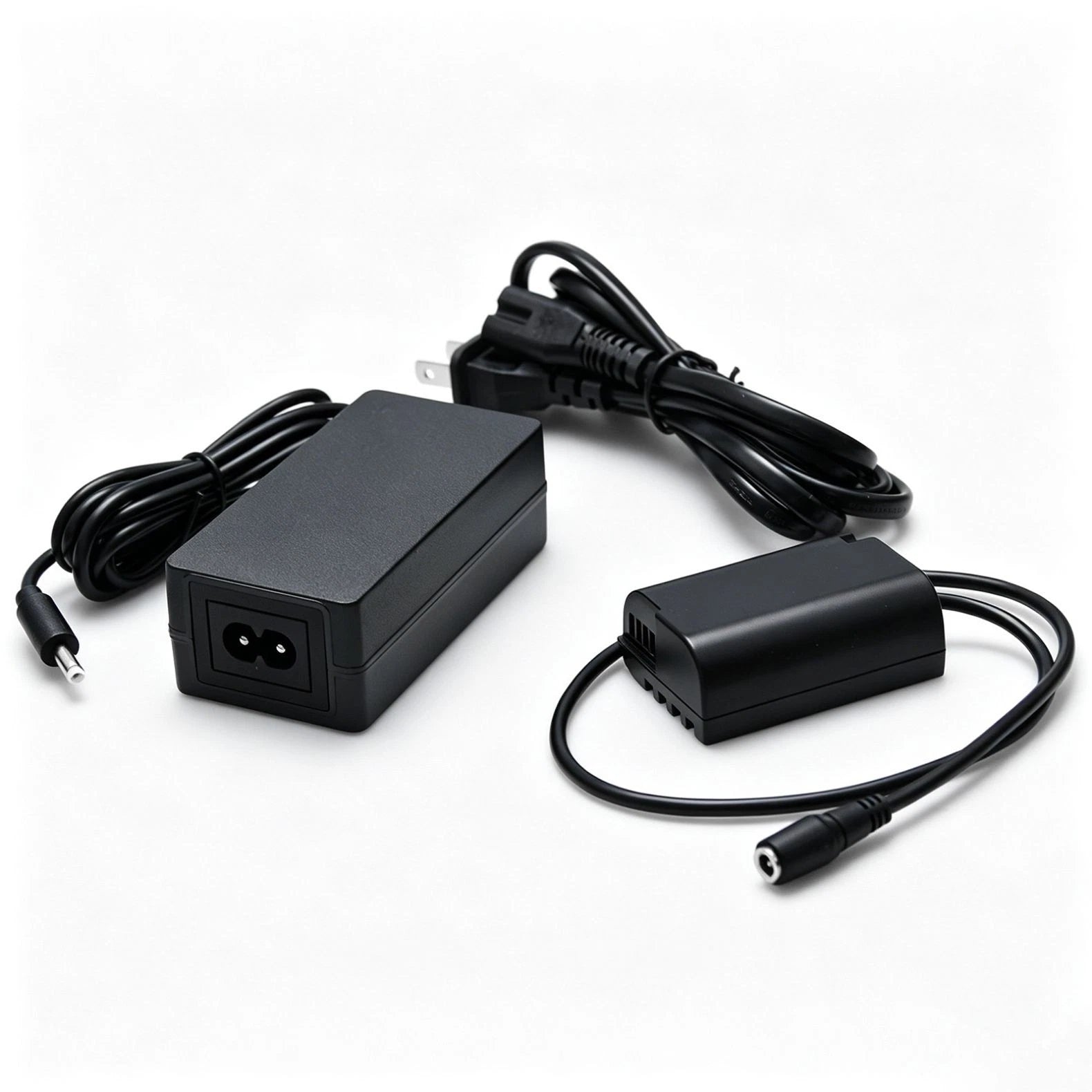 Ac Power Adapter + Dmw-blk22 Dummy Battery Coupler Kit For Panasonic