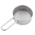 Kitchen Fine Sieve Colander Tool Stainless Steel Flour Oil Strainer