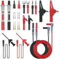 Multimeter Test Leads With Hooks And For Alligator Clips For