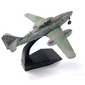 1/72 Wwii German Me-262 Jet Fighter Aircraft Alloy Military Model