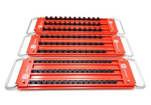 Mechanics Time Saver Lock-A-Socket Tray Set