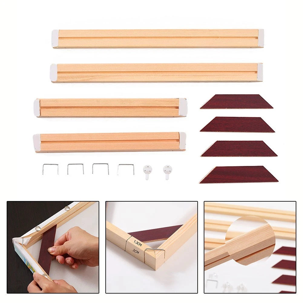 Stylish And Eco Friendly Wooden Frame For Posters Create A Gallery