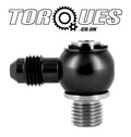 7/16" UNF Master Cylinder Brake Reservoir SWIVEL BANJO to AN -4 (4AN