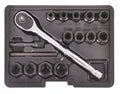 16 Pieces Bolt Remover Tool Set Damaged Stripped Bolt &amp; Nut Screws Extractor Kit