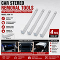 4pc Car Stereo Radio CD Removal Tool Keys Pair For Pioneer Head Unit Removal