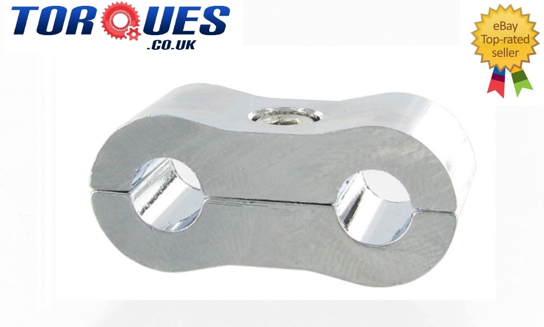 AN -3 (AN3) 6.4mm Chrome Billet Brake Hose Separator