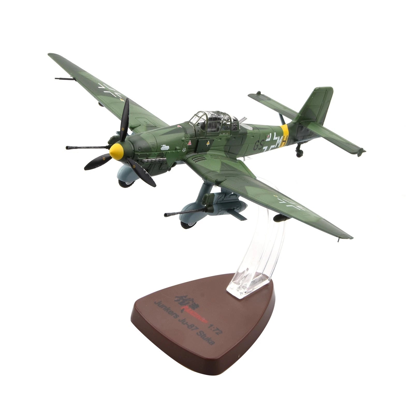 1/72 Wwii German Stuka Junkers Ju-87g1 Dive Bomber Model For Airplane