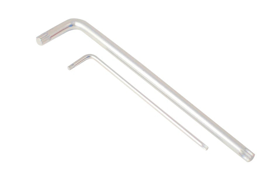 L Type 12PT Spline Torx Key Wrench Extra Long Option M5/6/7/8/9/10/<wbr/>12/7pc Set