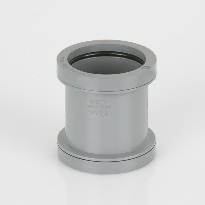 Brett Martin 50mm Push Fit Waste Pipe Coupler 31 Pack