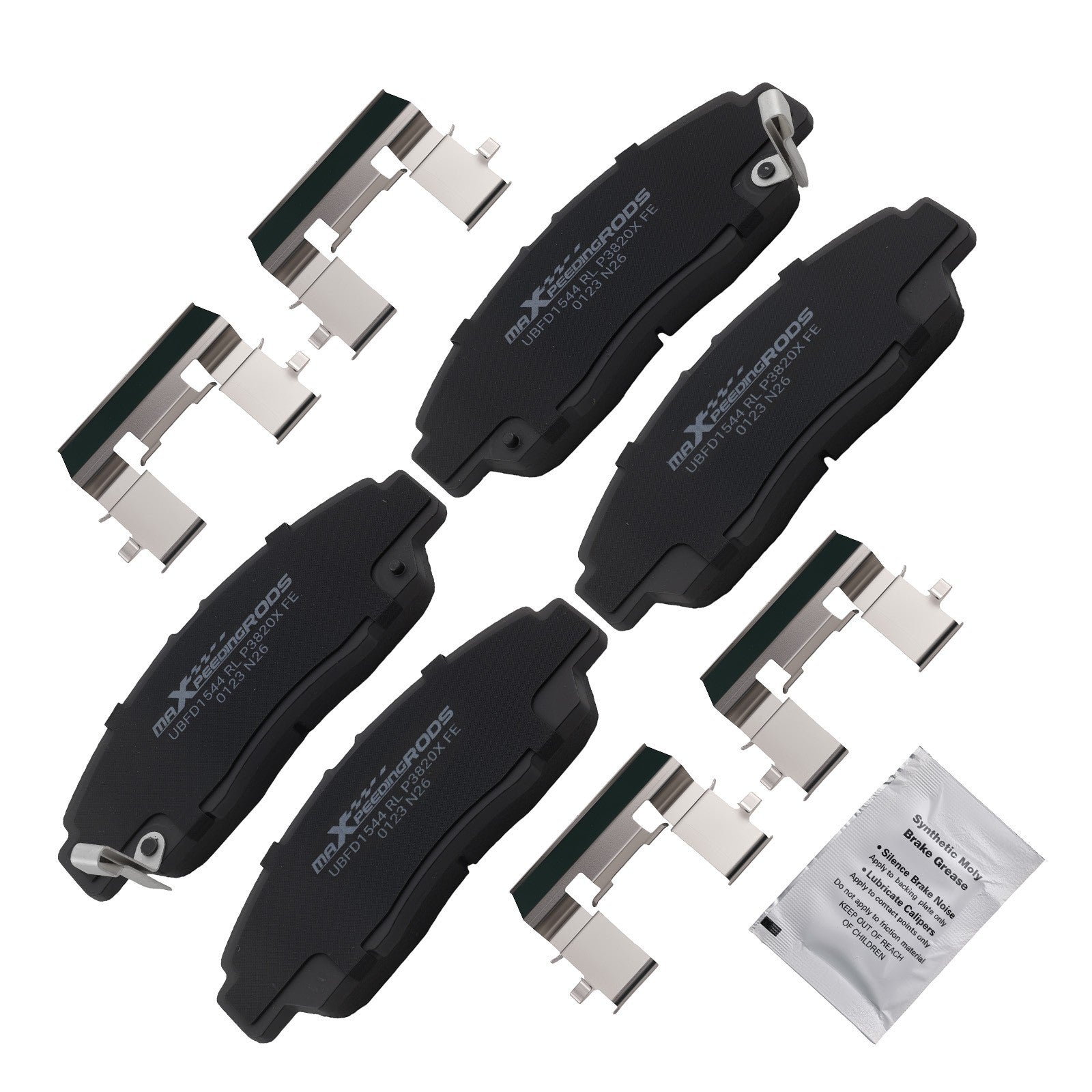 Front Left&Right Brake Pads Set For Honda Accord 2003-2012 Civic