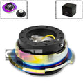 Nrg 6-hole Steering Wheel Black/neo Chrome Gen-2.8 | Built Supply Co