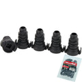 Neilsen 5pc Oil Drain Plastic Sump Plugs Covers Ford Vehicles Engines SetOpens i