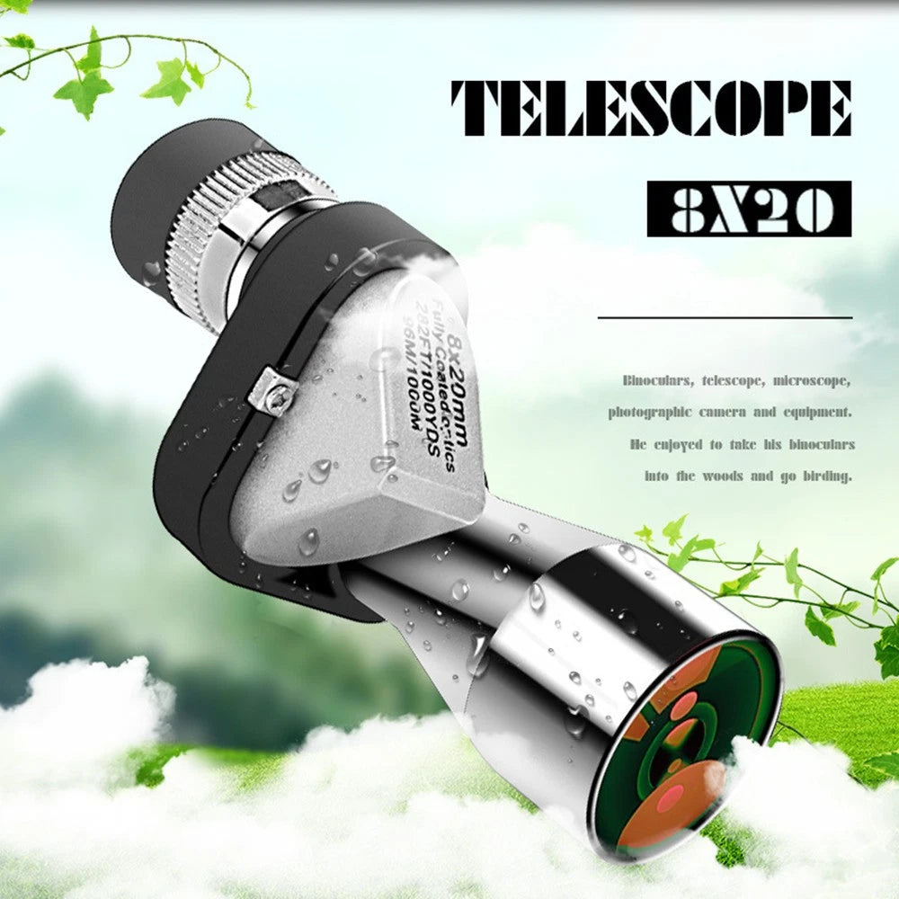 Hd No Night Vision Mini Handbag Telescope Zoom Monocular Outdoor