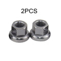 Screw Nut Track Washer 1 Pair Axle Bike Fastener Fixed For Bolt Gear