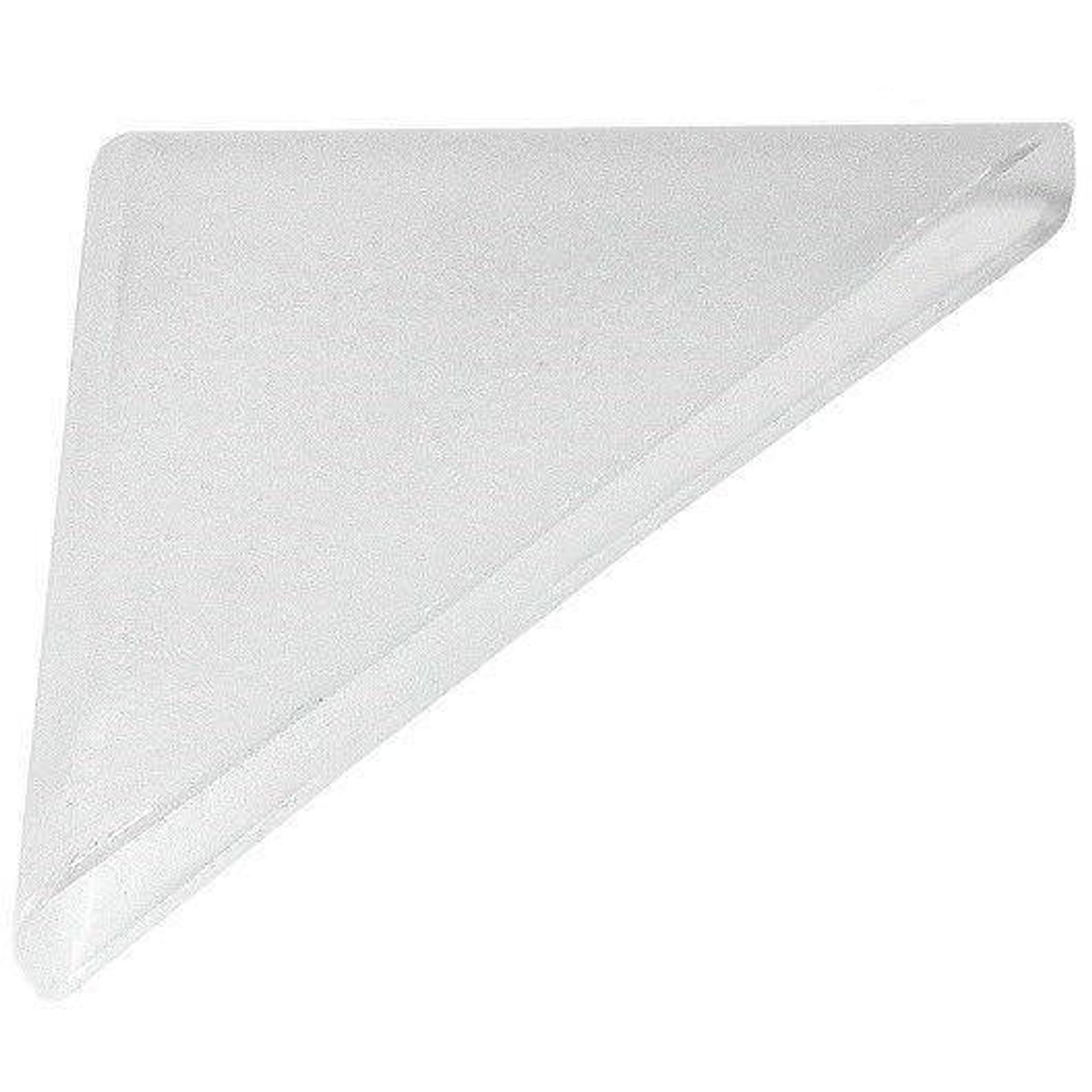 Glass Corner Protectors 4MM White Plastic X 4 to 500