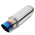 3"od Titanium Burnt Tip 2.25"od Inlet Tig Weld | Built Supply Co