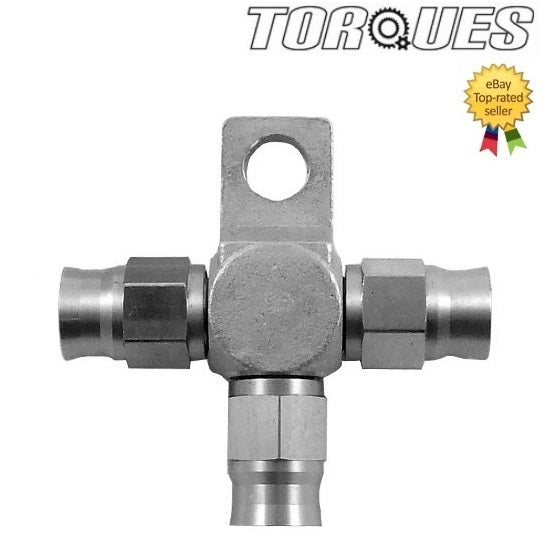 An -3 (an3 3an) Tee Stainless Steel Hose Fitting