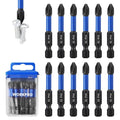 WORKPRO 12PCS PH2 Impact Phillips Screwdriver Bit Set