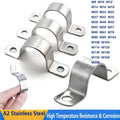 304 Stainless Steel Tube Clip M8 to M200