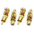 Connector Adapter Lightweight Durable Replacement Copper Audio