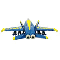 Simulation Fighter Navy Blue Angels F/a-18 Hornet Fighter Jet Die