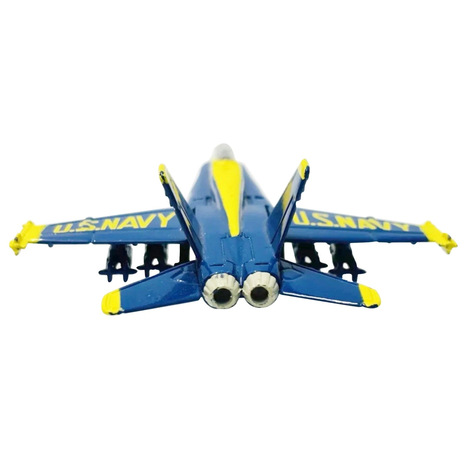 Simulation Fighter Navy Blue Angels F/a-18 Hornet Fighter Jet Die
