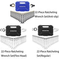 WORKPRO 22-Pieces Ratcheting Combination Wrench Set by WORKPRO