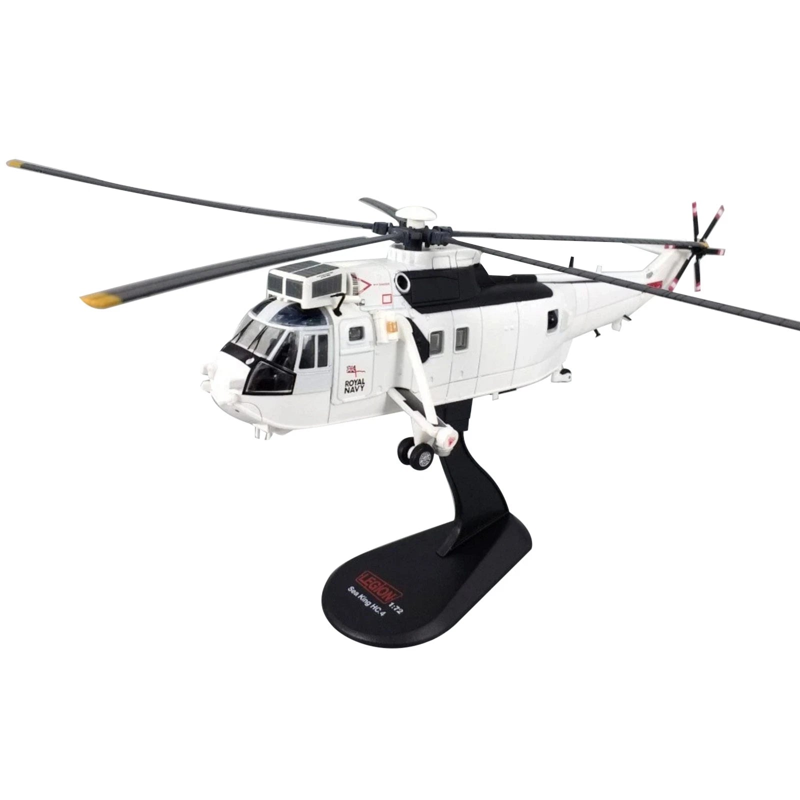 1/72 New Uk Sea King Hc.4 Helicopter Model Toy Gift For Un