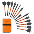 Jorgensen Carbon Steel Spade Drill Bit Set Quick-load Connector