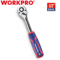 WORKPRO 1/2 Drive Ratchet Wrench 1/2 Drive Ratchet Handle 72-Tooth Quick-Release