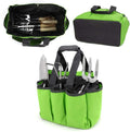 WORKPRO Garden Tool Bag, Garden Tote Storage Bag with 8 Pockets 12"x 12" x 6"