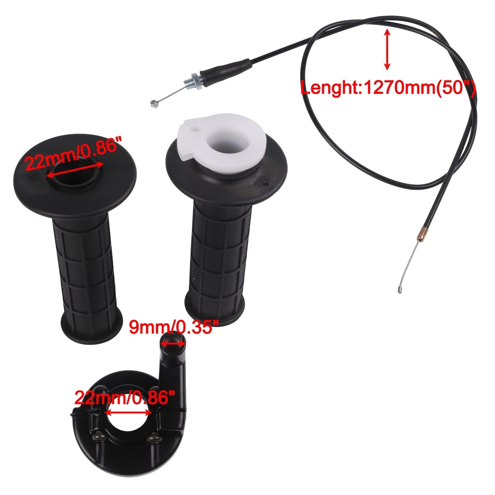 Throttle Cable Assembly Compatible With For Coleman Ct200u Bt200x For
