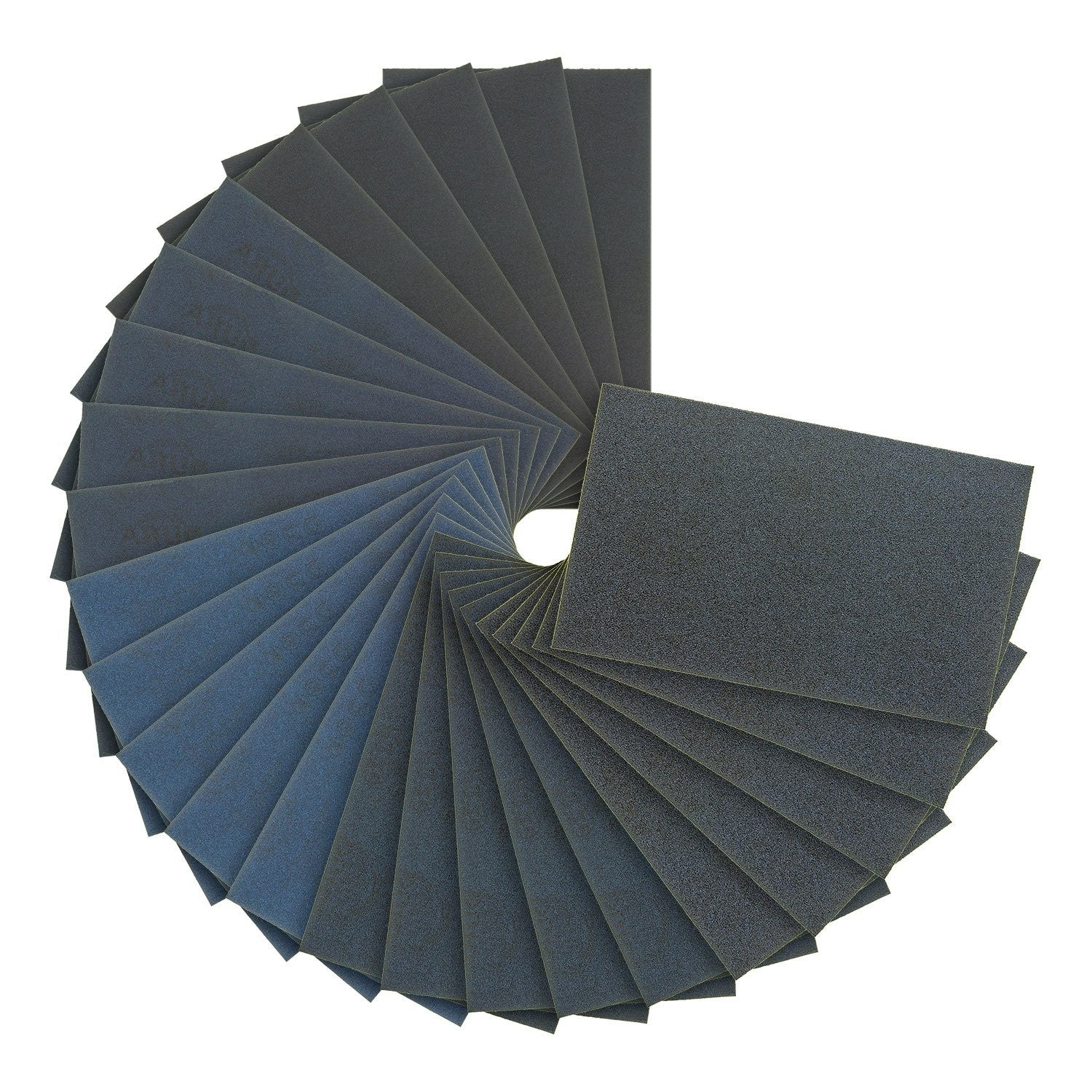52 Pcs 9 x 5-1/2 Inch Wet Dry Sandpaper by Unbranded