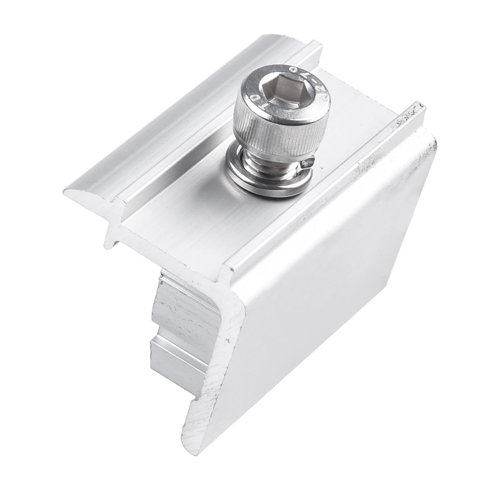 Middle Clip 50mm Saves Time Stainless Steel Zinc Alloy For Solar