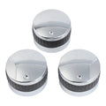 For Home Cooktop Knobs Electroplated 58mm Diameter Replacement For