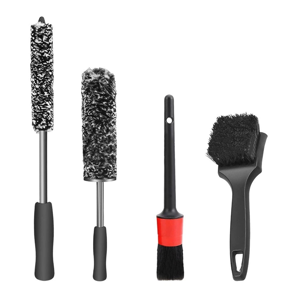 Car Detailing Brushes Anti-wool Tire Brushes Chemical-resis<wbr/>tant