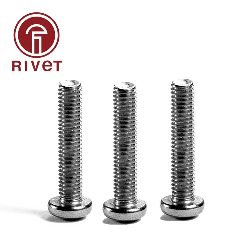 304 A2-70 Gb818-85 Din Iso 7045 M4 Recessed Pan Head Screws Machine 50