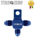 AN -4 (AN4 JIC -4) Flare Tree T Piece With Lug Adapter Fitting In Blue