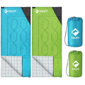 4 Season Camping Envelope Sleeping Bag Backpacking Sleeping Bag w/Bag