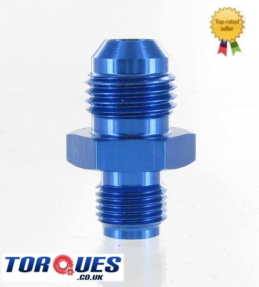 An -6 (6an An6) to 7/16" X 24 Unf Straight Adapter