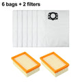 For Karcher Wd4 Wd5 Wd6 Mv4 Mv5 Mv6 Compatible Non Woven Bag Filter