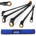 Workpro Extra Long Ratcheting Wrench Set-5PCS Combination Anti-Slip