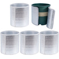 5 Pack Plant Frost Protection Double Layer Thermal Pot Insulation