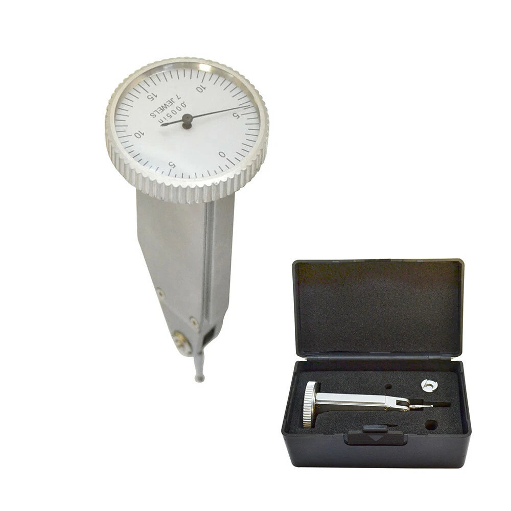 030 Inch Vertical Dial Test Indicator .0005 Inch Graduation With Case