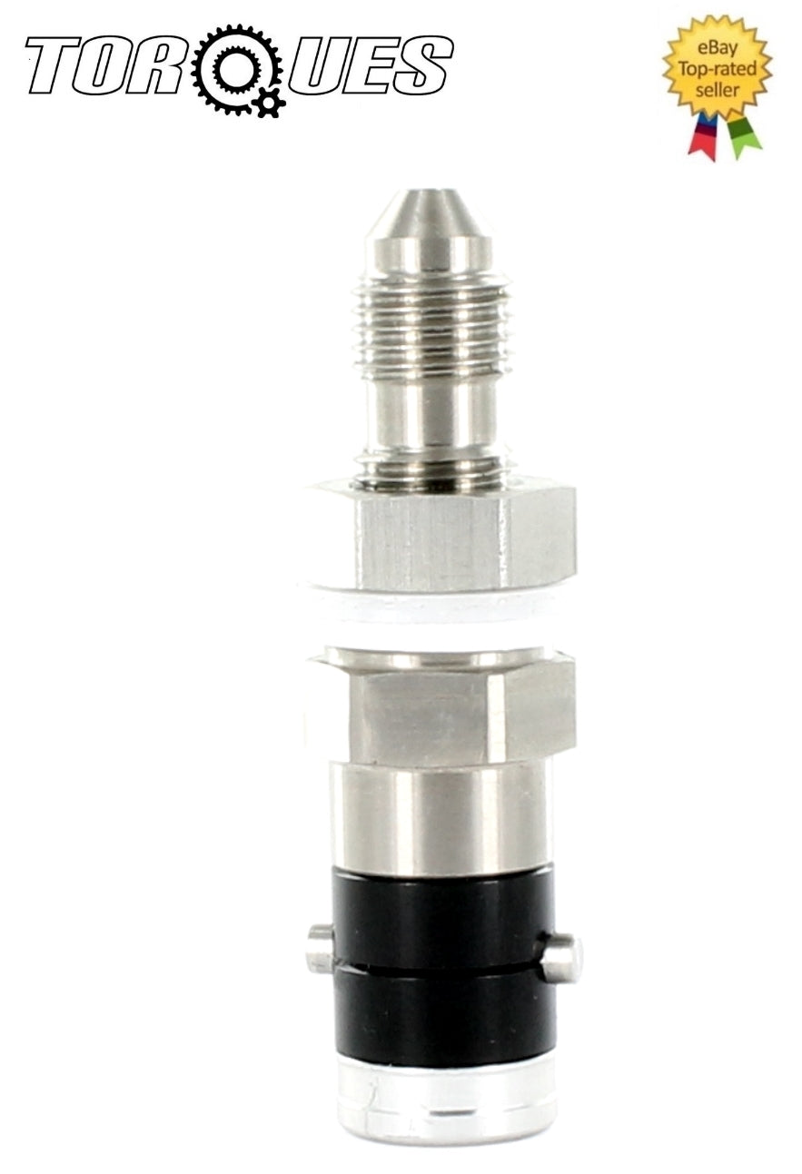 An-03 (3an)titanium Quick Release Disconnect Dry Break Bulkhead Male