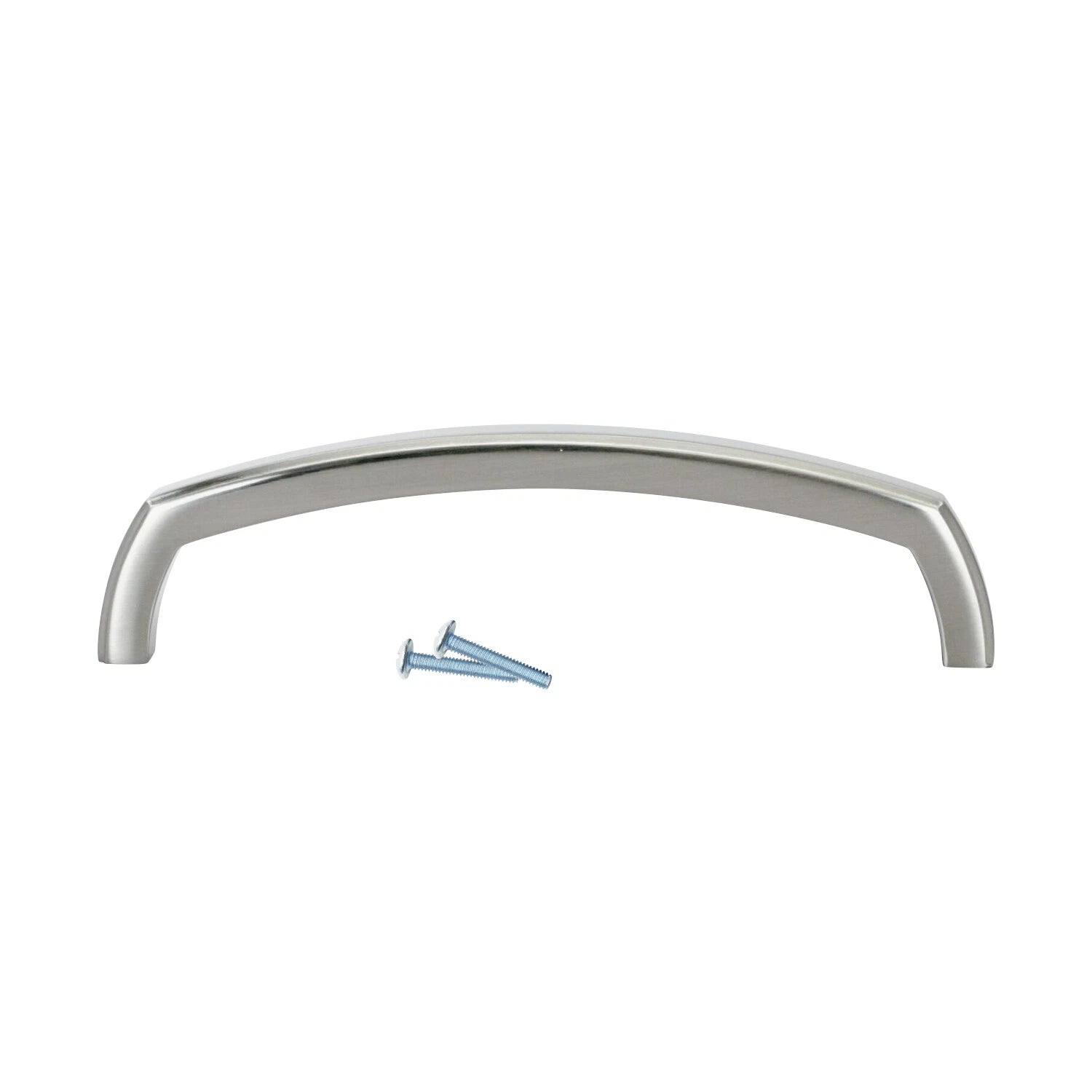 Edge Arch Style 5-1/32" Brushed Nickel Kitchen Cabinet Handle Pull